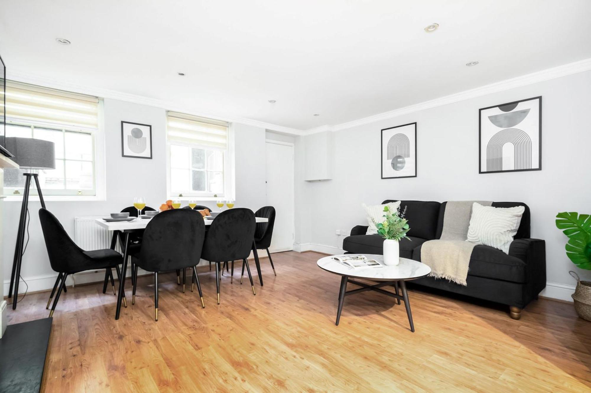 Bnbnova - 2br With Patio - Vauxhall & Waterloo Appartement